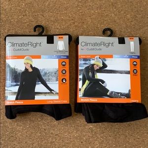 SOLD Cuddl Duds Fleece Bass Layer